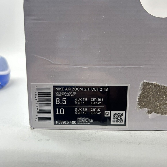 Nike Air Zoom GT Cut 2 TB Promo “Game Royal Blue Team" 2024 - Picture 5 of 5
